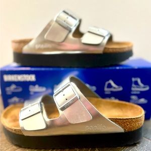 Birkenstock Arizona platforms
